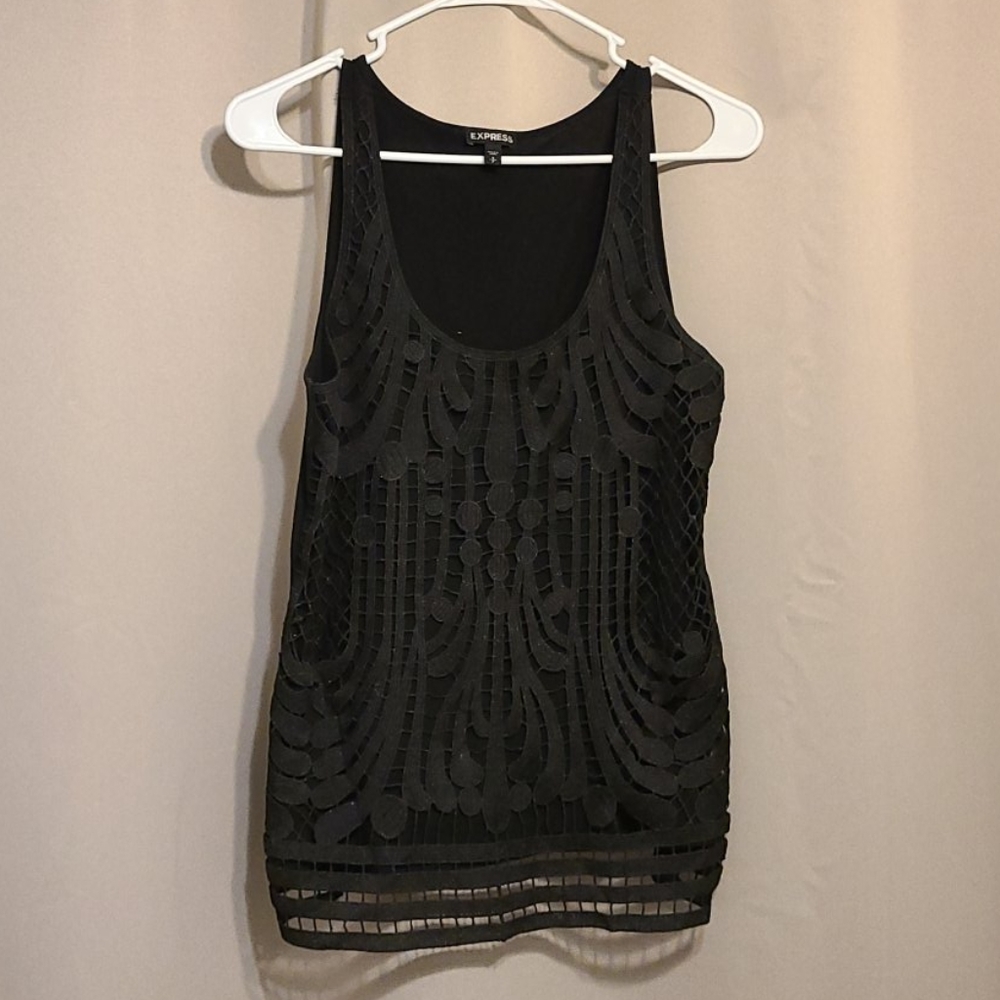 Small Black Express Tank🌻